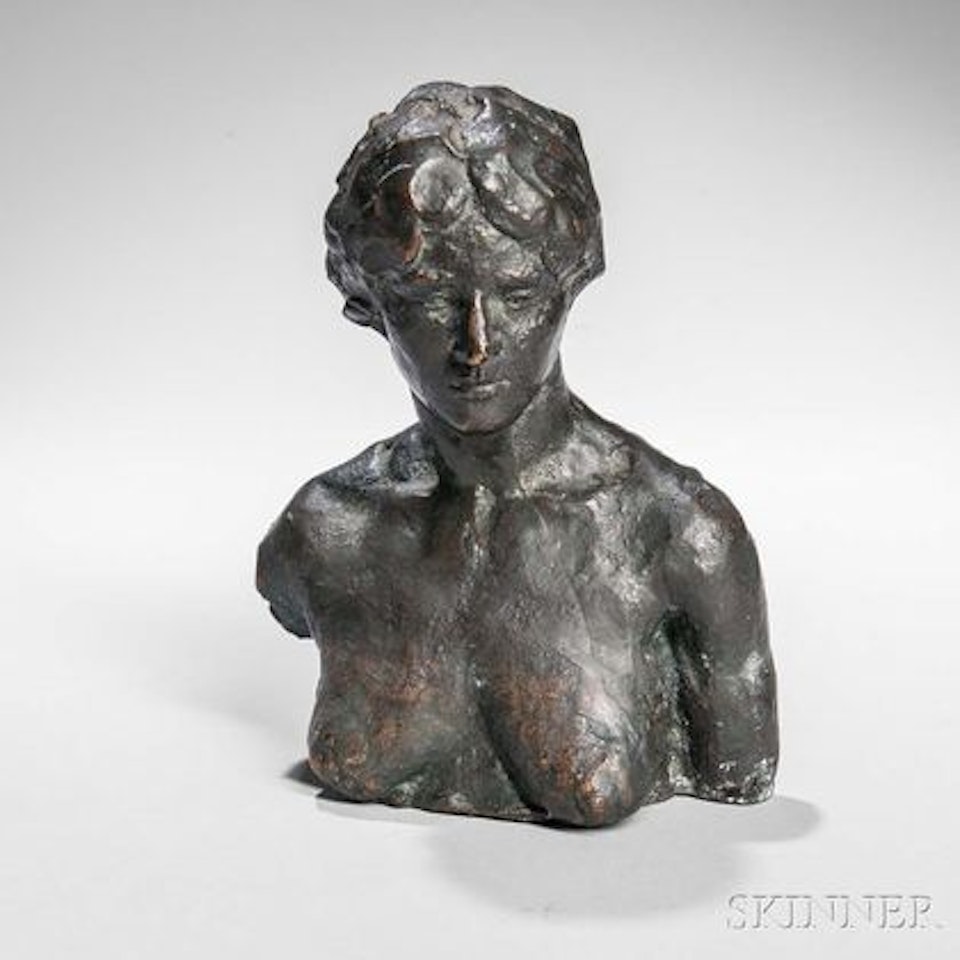 Bust of a Woman by Aime Jules Dalou