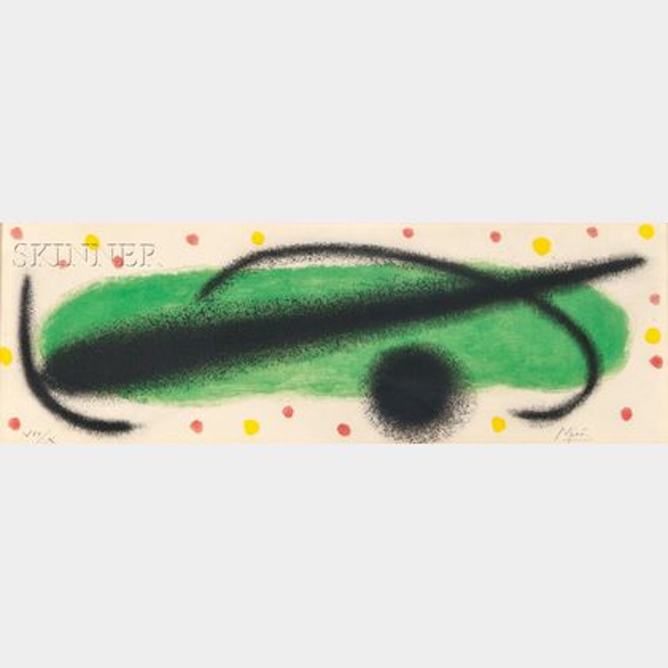 Plate from Nous avons by Joan Miró