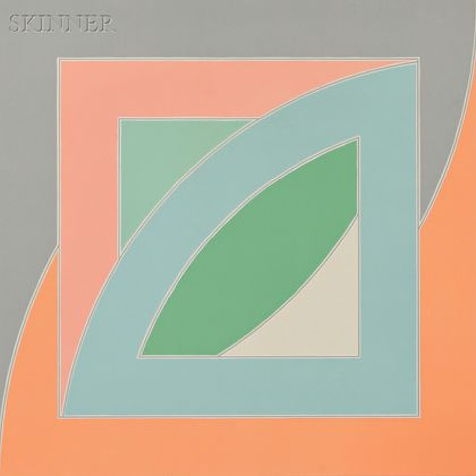 River of Ponds, IV , from the series Newfoundland by Frank Stella