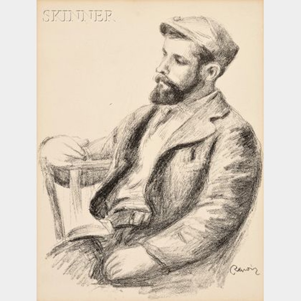 Louis Valtat, from L"ALBUM DES DOUZE LITHOGRAPHIES ORIGINALES by Pierre-Auguste Renoir