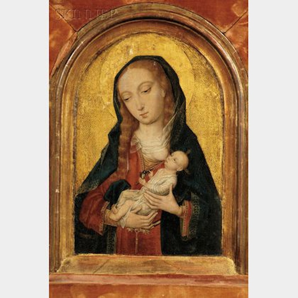 Madonna and Child by Flemish School