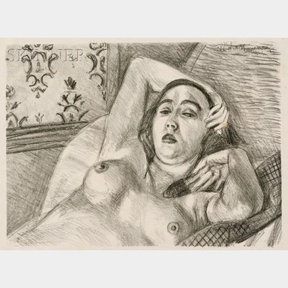 Le repos du modèle by Henri Matisse