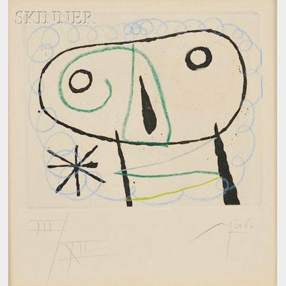 Image from SUITE: LA BAGUE D"AURORE by Joan Miró