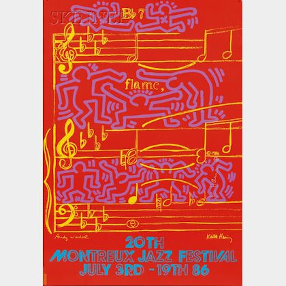 20th Montreux Jazz Festival July 3rd - 19th 86, by Andy Warhol