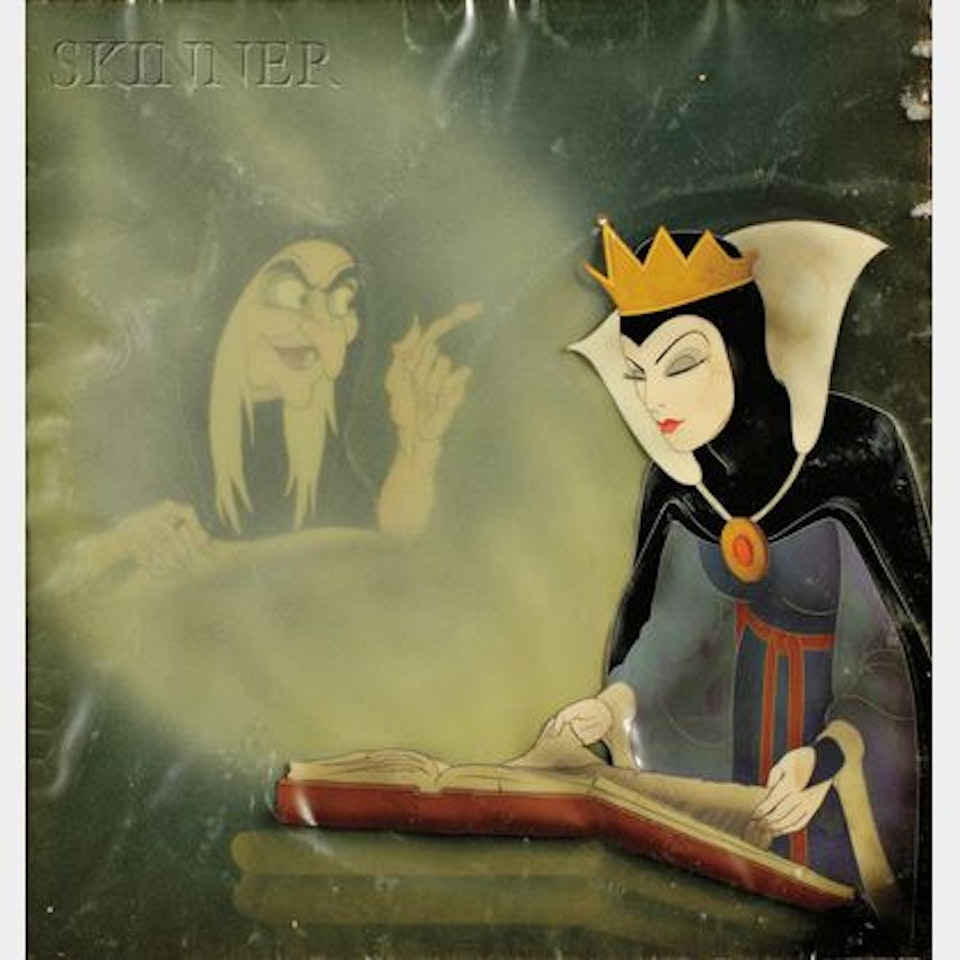 The Queen /An Animation Cel from Snow White and the Seven Dwarfs by Walt Disney Studios