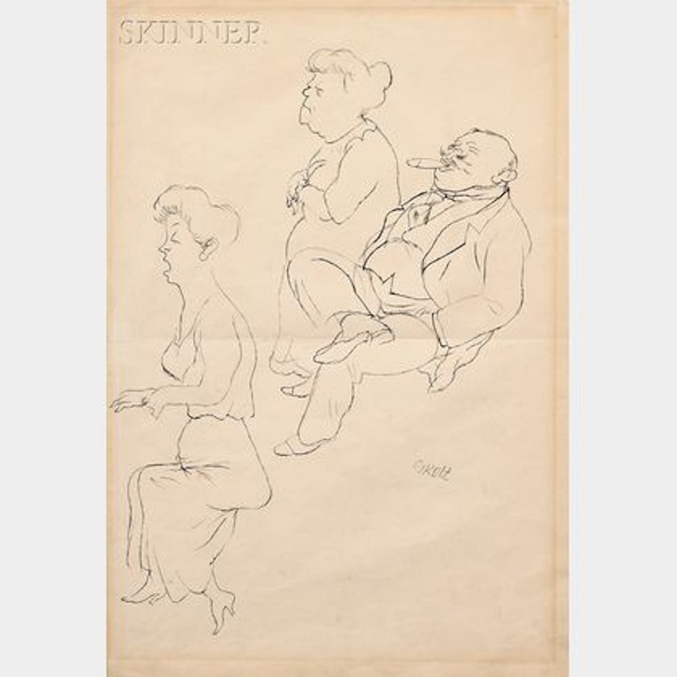 Stille Nacht Heilige Nacht by George Grosz