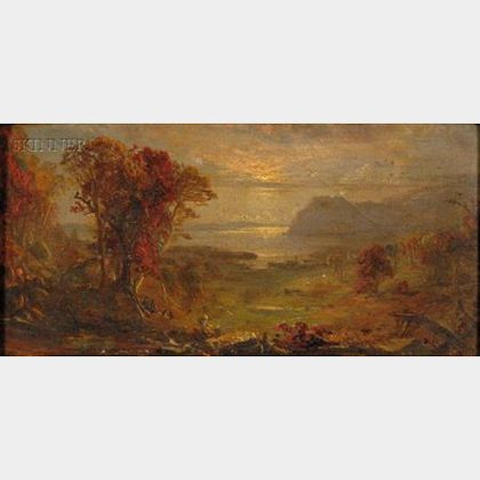 Autumn on the Hudson by Jasper Francis Cropsey
