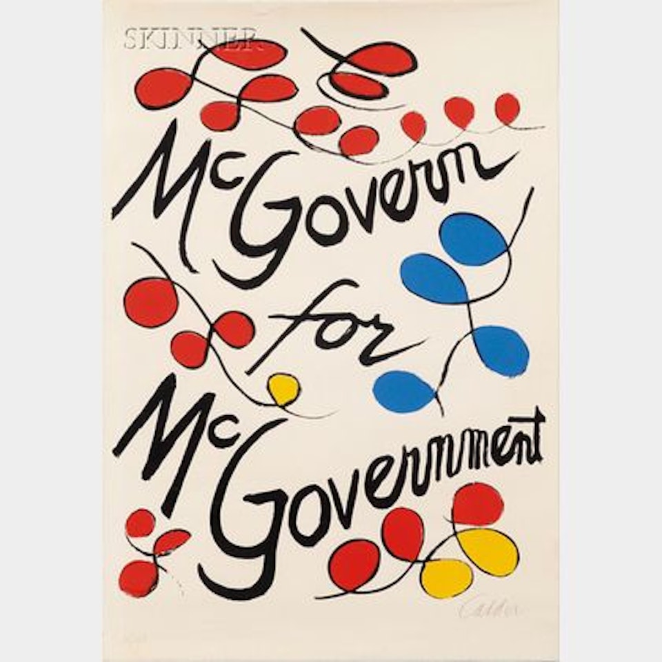 McGovern for McGovernment by Alexander Calder