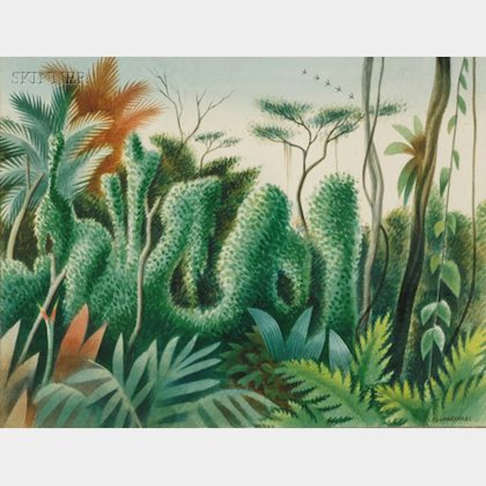 Tropical Landscape by Miguel Covarrubias