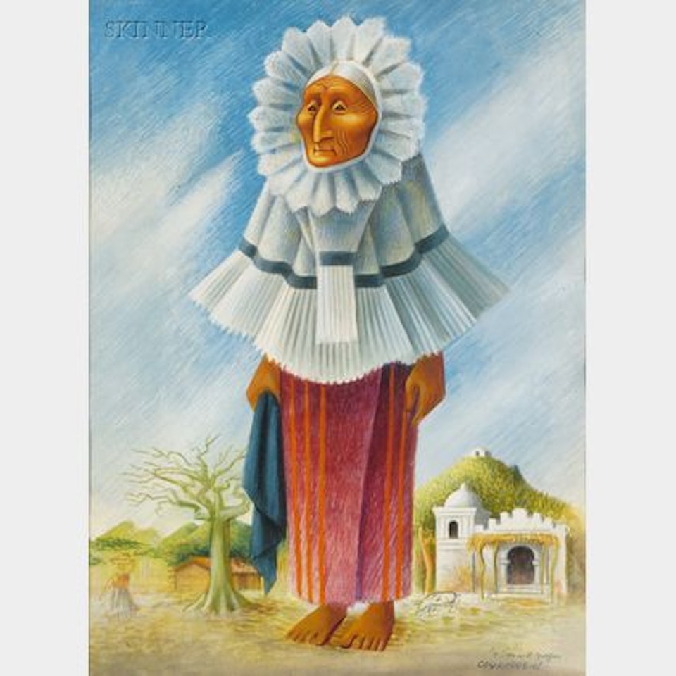 Retrato de Mujer Tehuana by Miguel Covarrubias