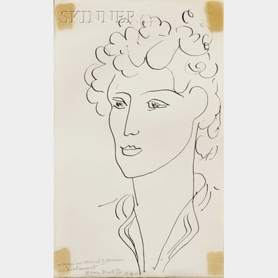 Tete de Femme by Henri Matisse