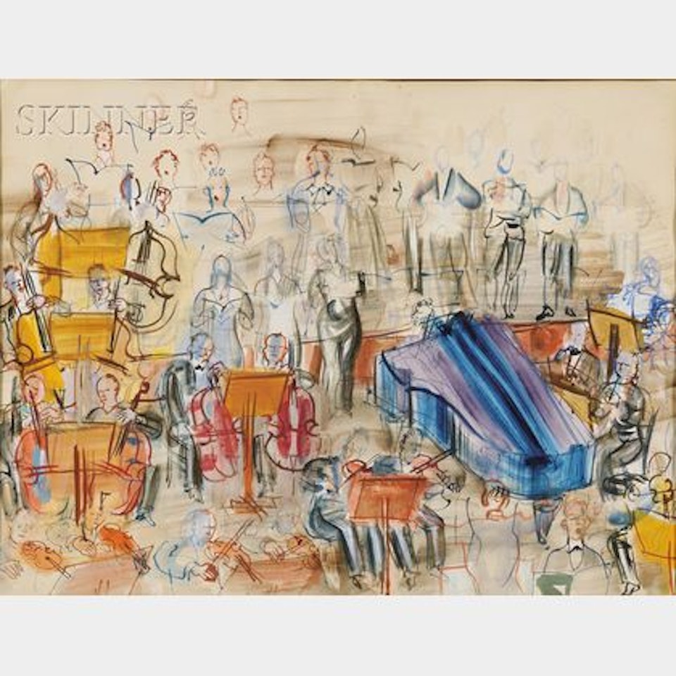 Grand Orchestre by Raoul Dufy