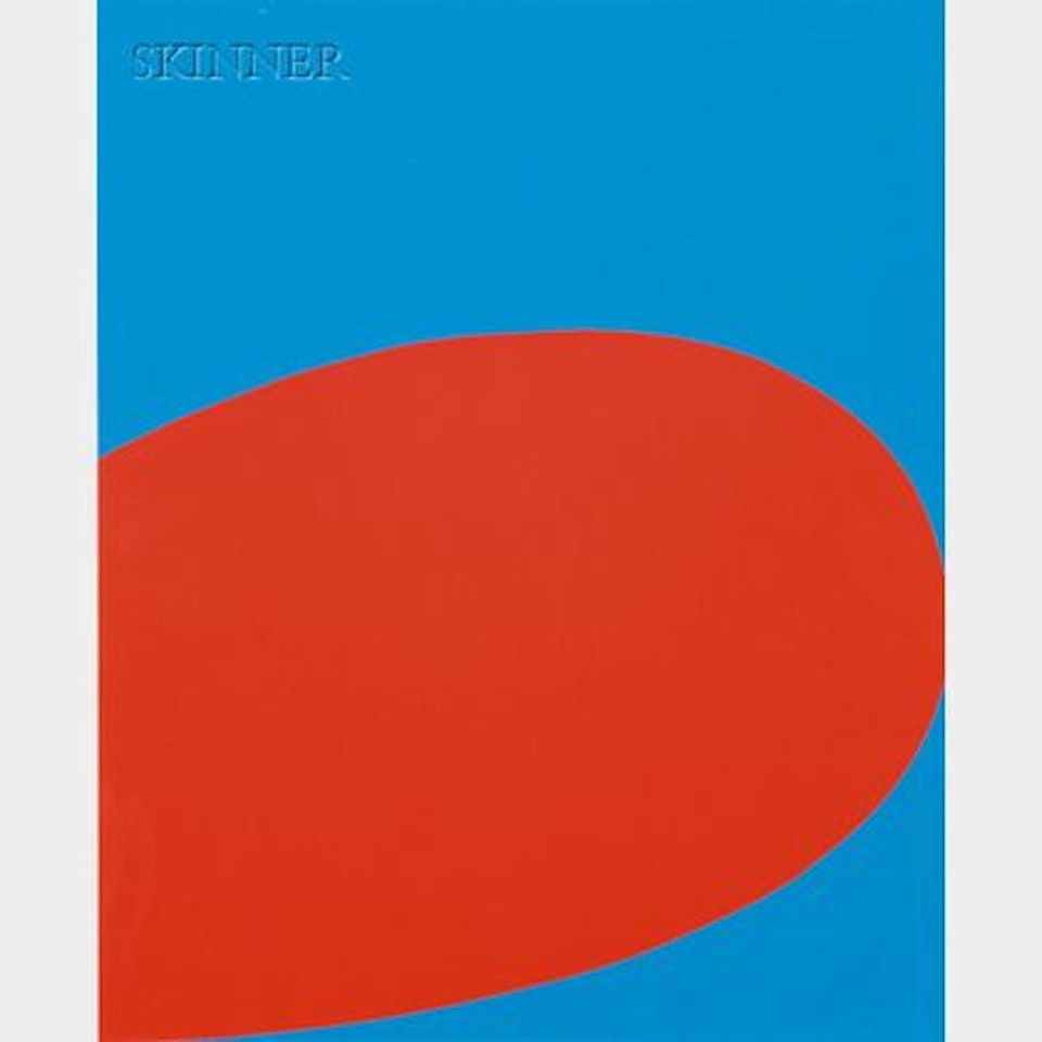 Red/Blue, from TEN WORKS + TEN PAINTERS by Ellsworth Kelly