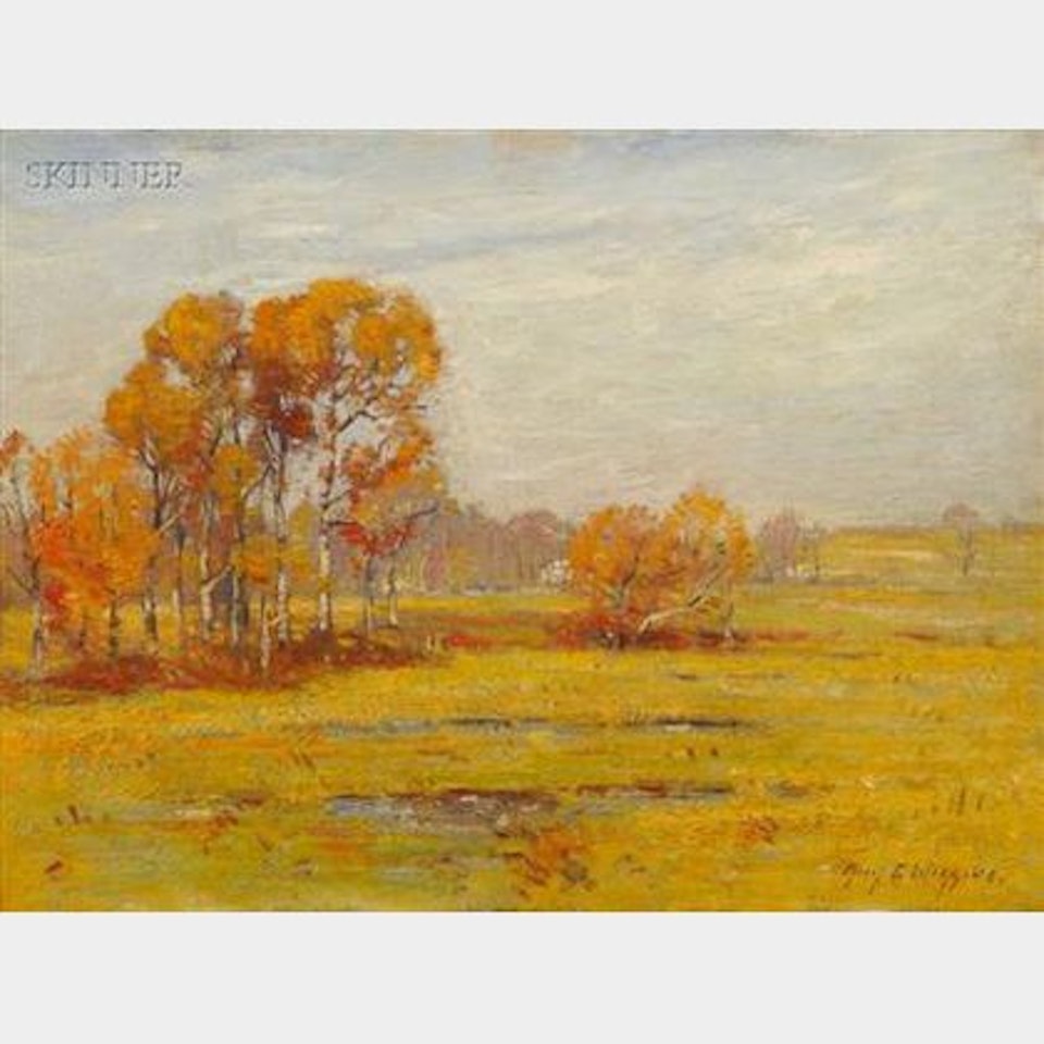 Autumn Field by Guy Carleton Wiggins