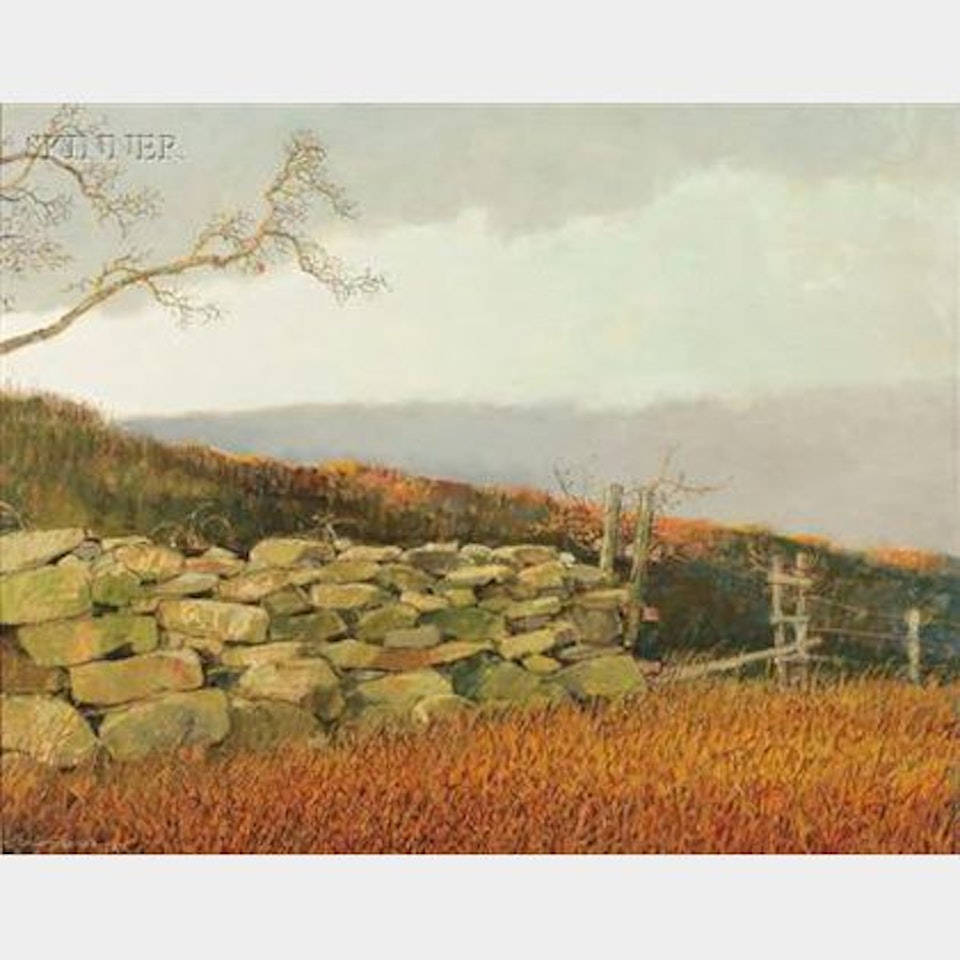 The Stone Wall by Eric Sloane