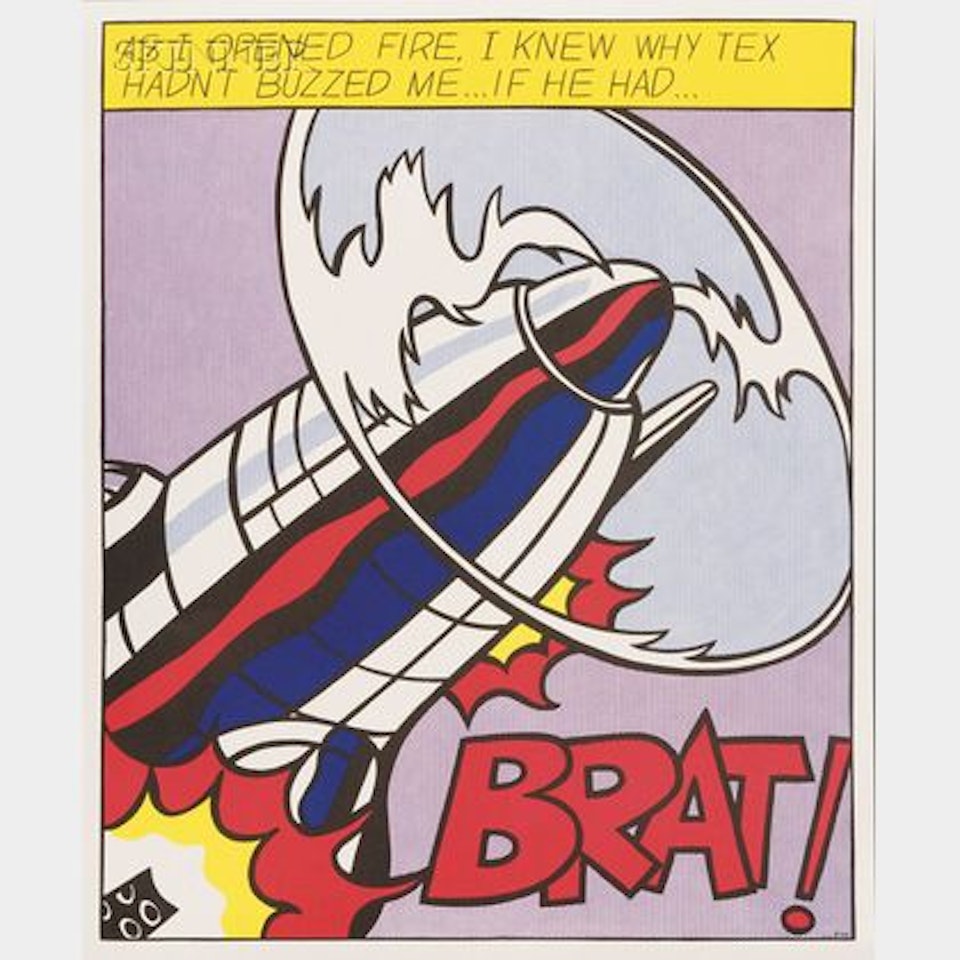 As I Opened Fire... /A Triptych by Roy Lichtenstein