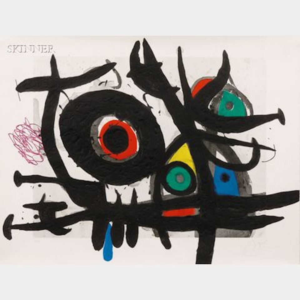 L"Oiseau destructeur by Joan Miró