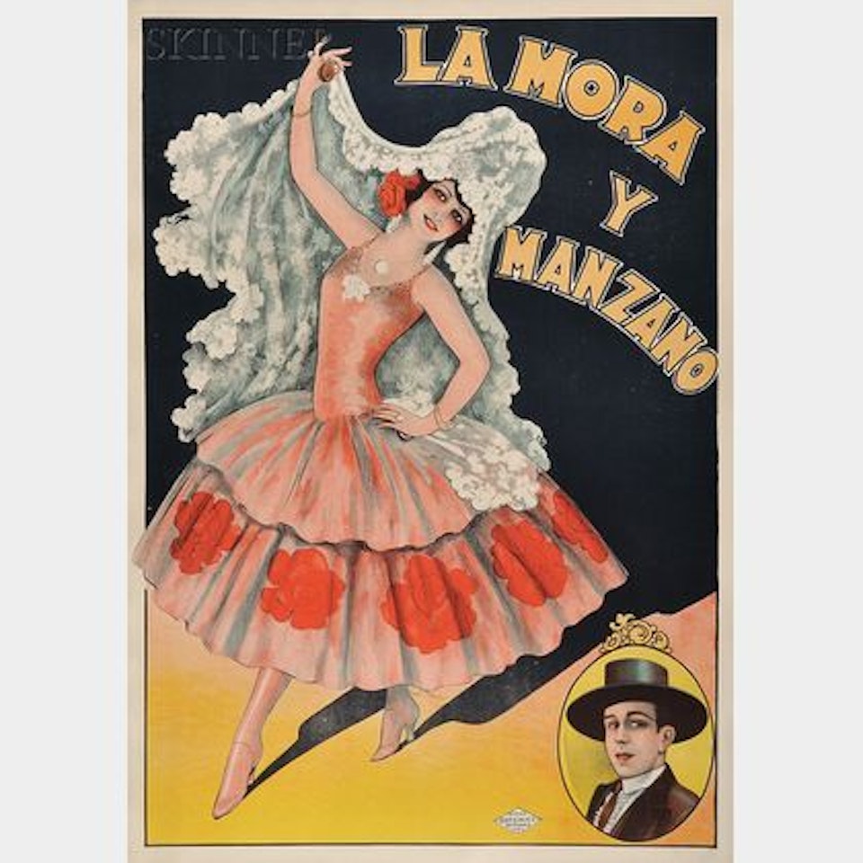 La Mora y Manzano. by French School
