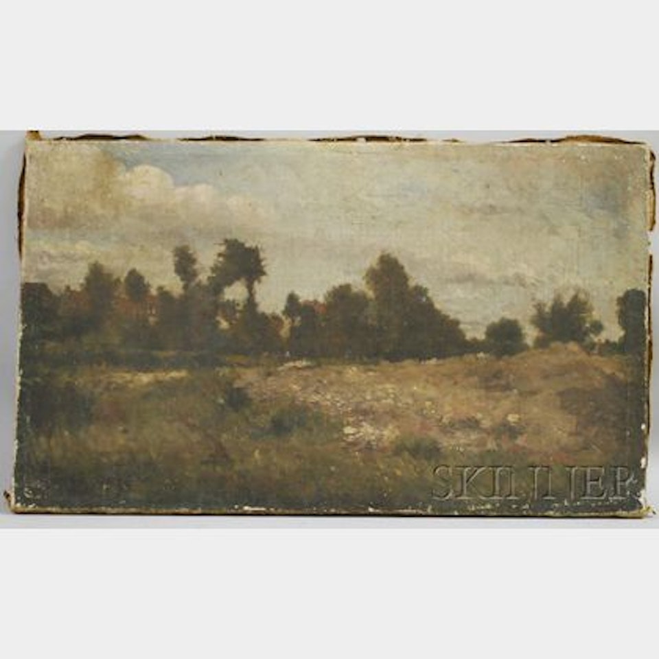Barbizon-style Landscape by French School