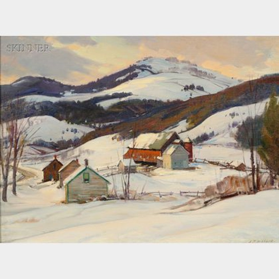 Up the Valley by Aldro Thompson Hibbard