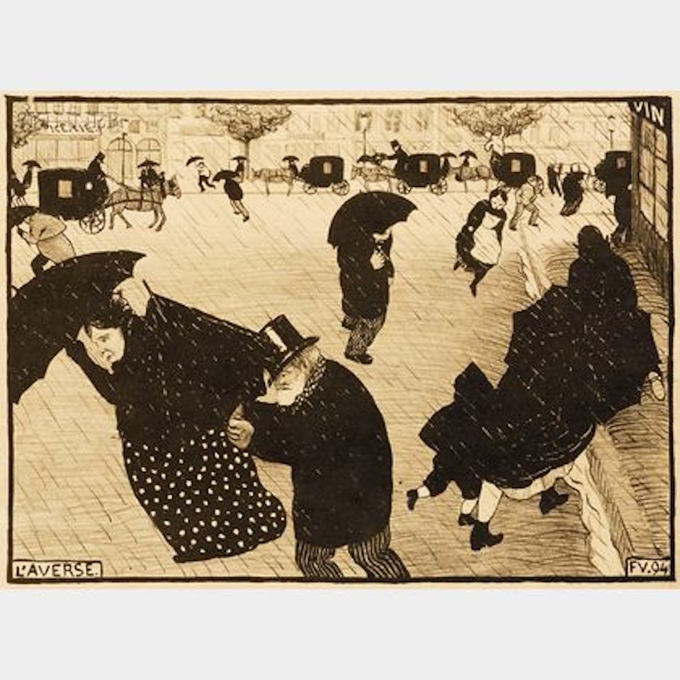 L"averse, from PARIS INTENSE by Félix Vallotton