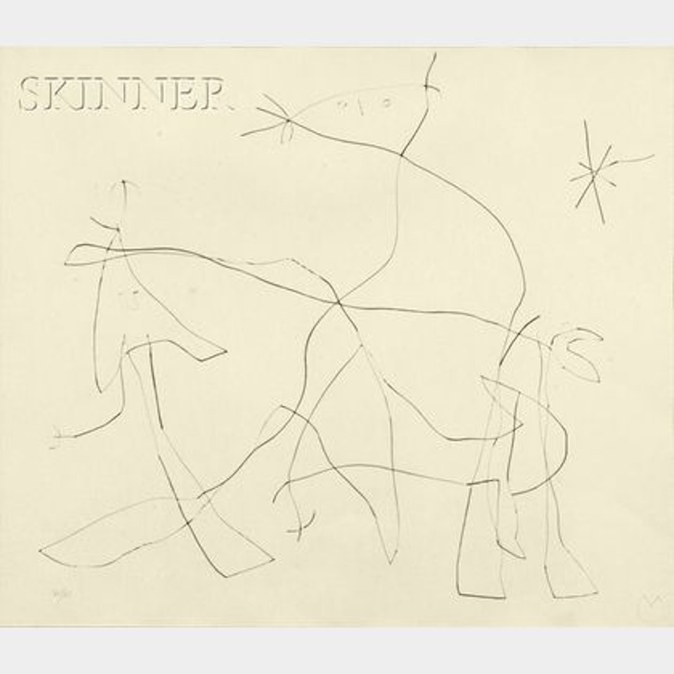 Image from FLUX DE L"AIMANT by Joan Miró