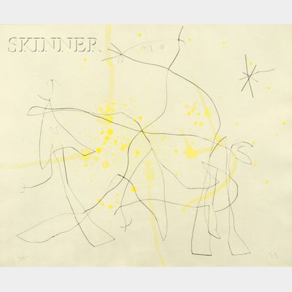 Image from FLUX DE L"AIMANT by Joan Miró