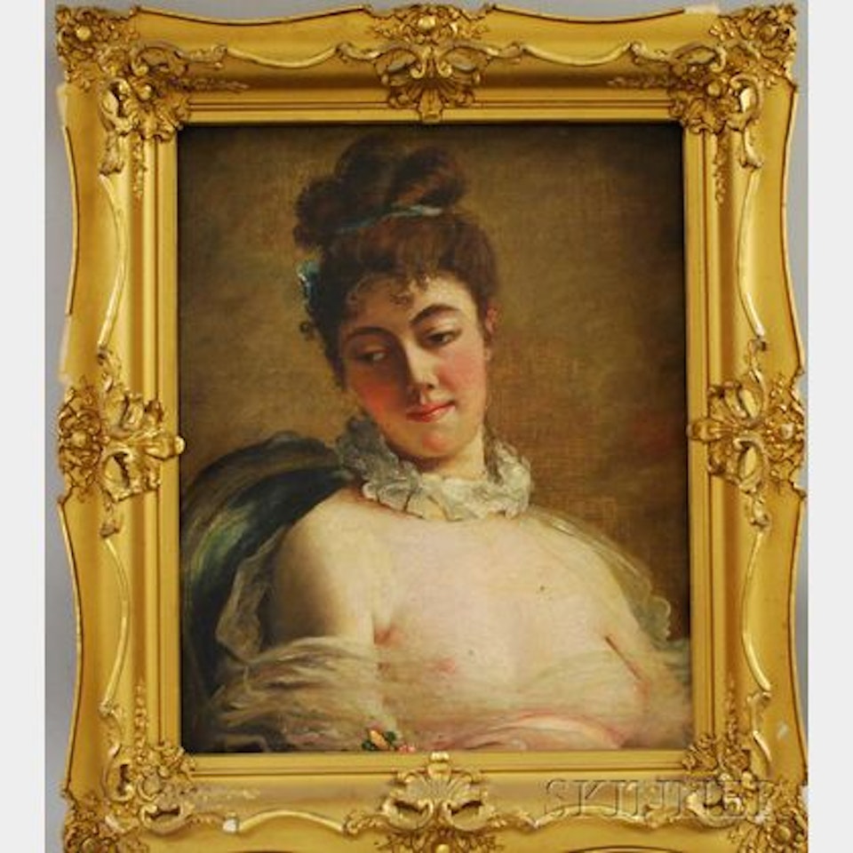 Portrait of a Lady. by Continental School