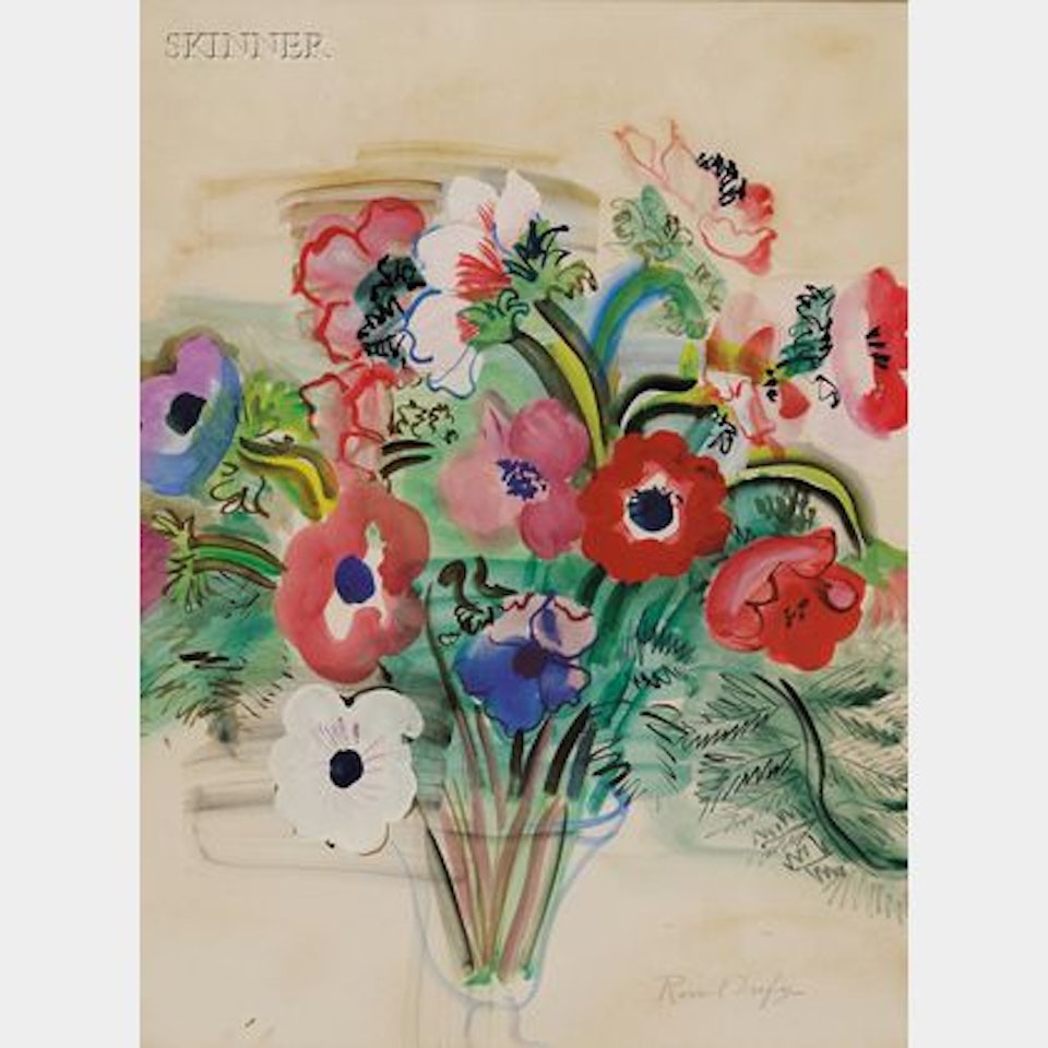 Anemones by Raoul Dufy