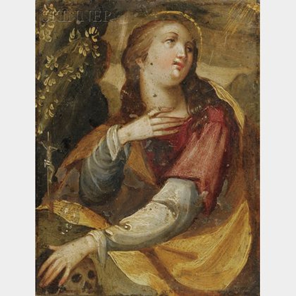 Mary Magdalene in the Wilderness by German School