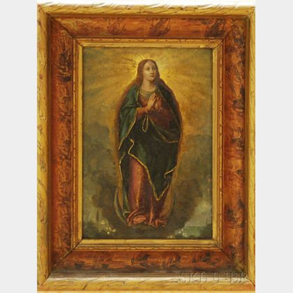 Virgin Mary. by Continental School