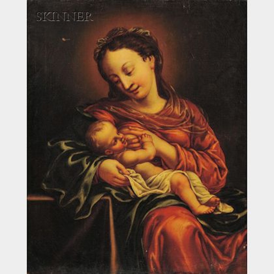 Madonna and Child by Continental School