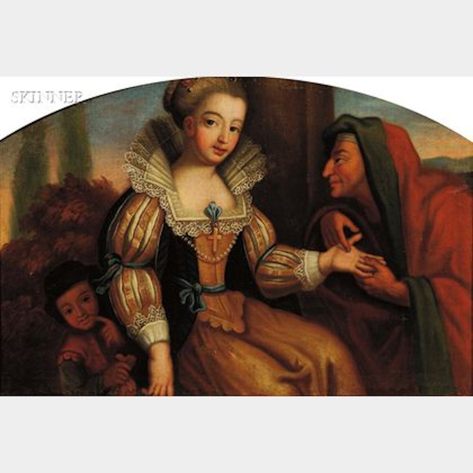 The Gypsy Fortune Teller by Continental School