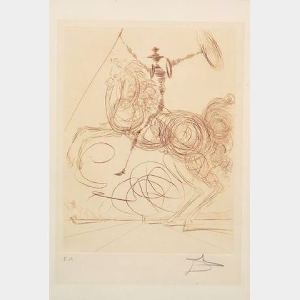 Don Quichotte by Salvador Dali