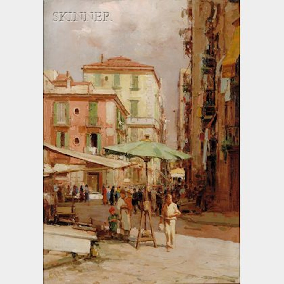 Naples Fish Market by Continental School