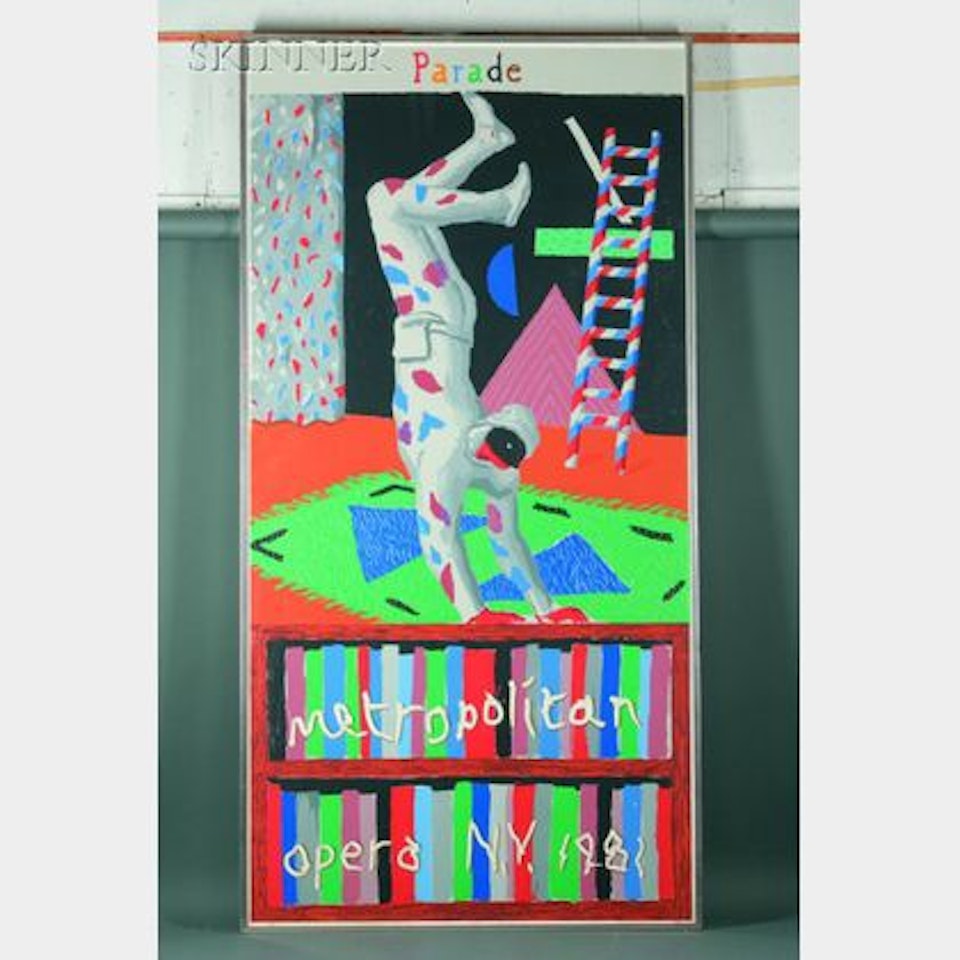 Parade Metropolitan Opera N.Y. by David Hockney