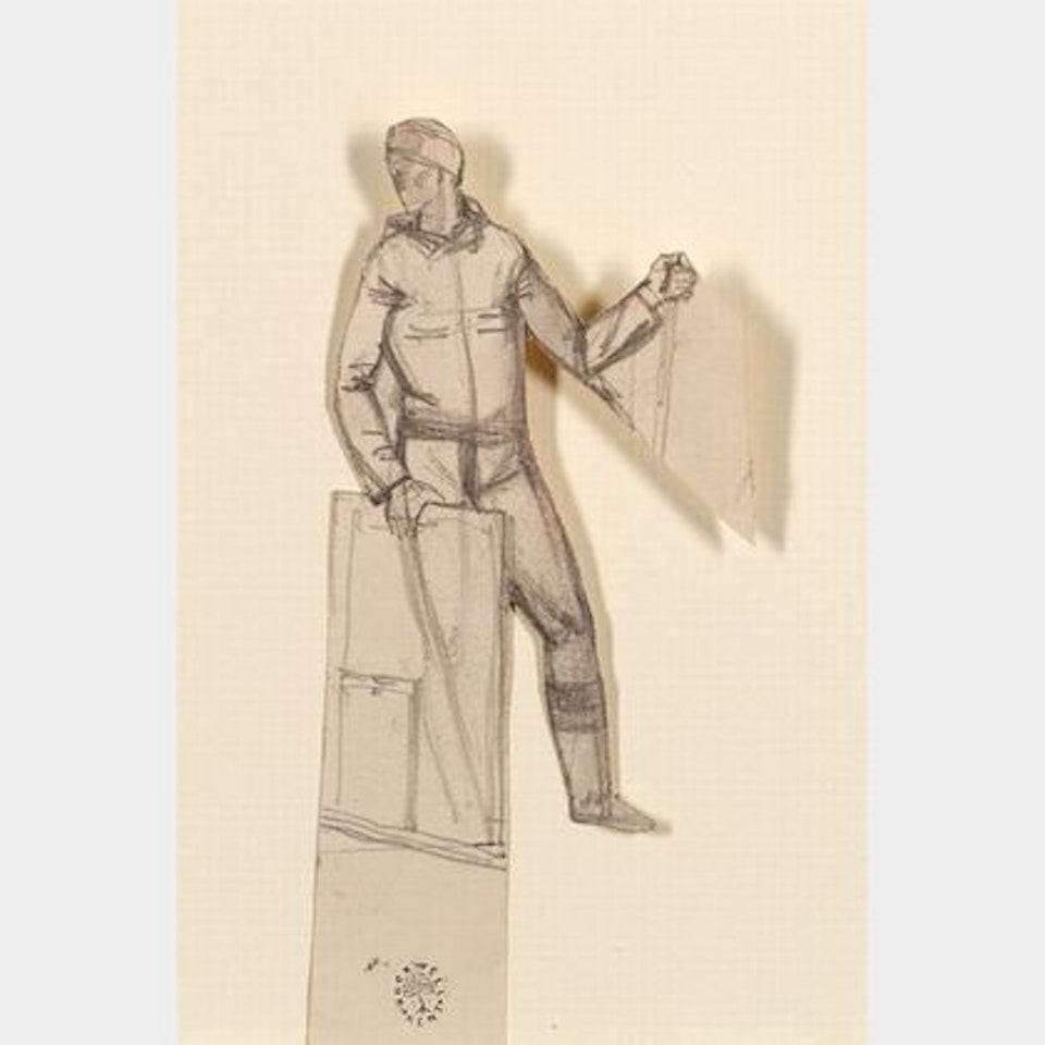 Study for Artist in Greenland by Rockwell Kent