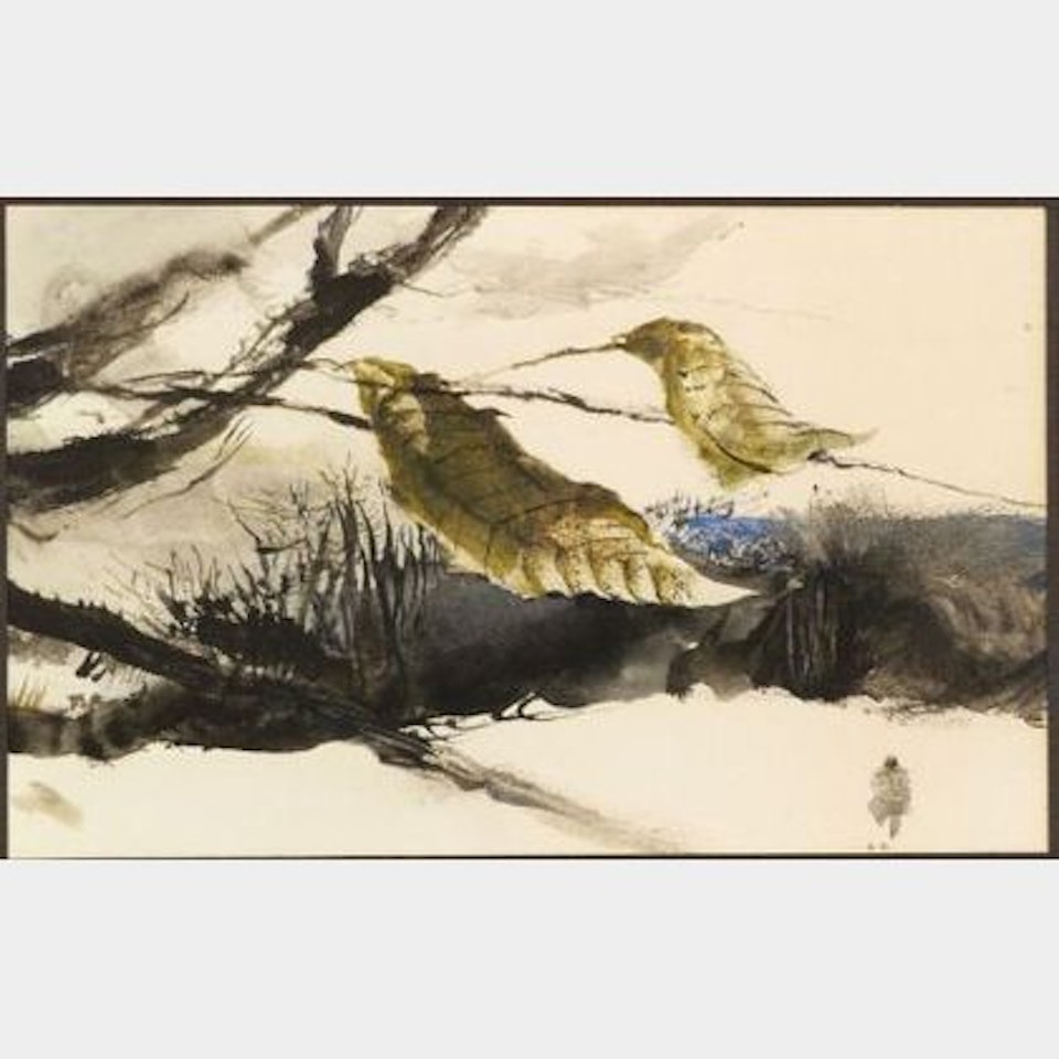 Christmas Card by Andrew Wyeth