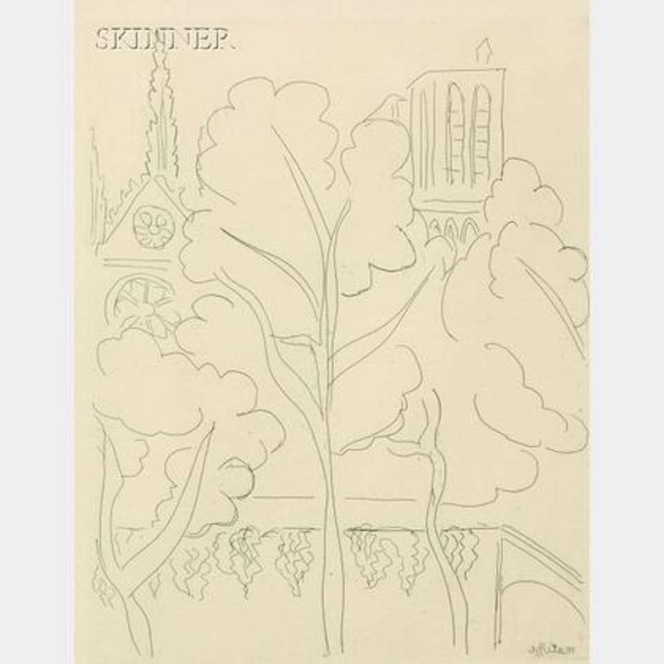 La cite - Notre Dame by Henri Matisse