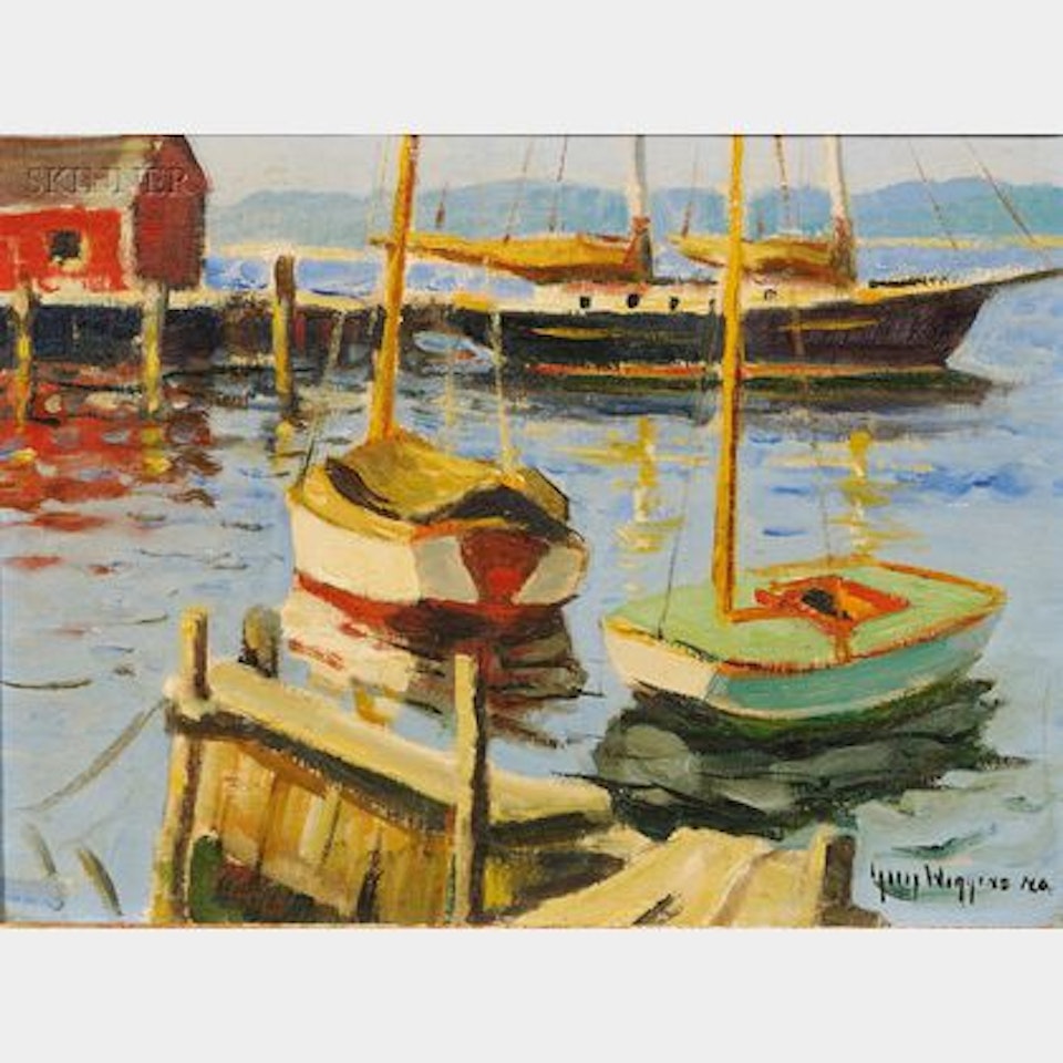 Essex Harbor by Guy Carleton Wiggins