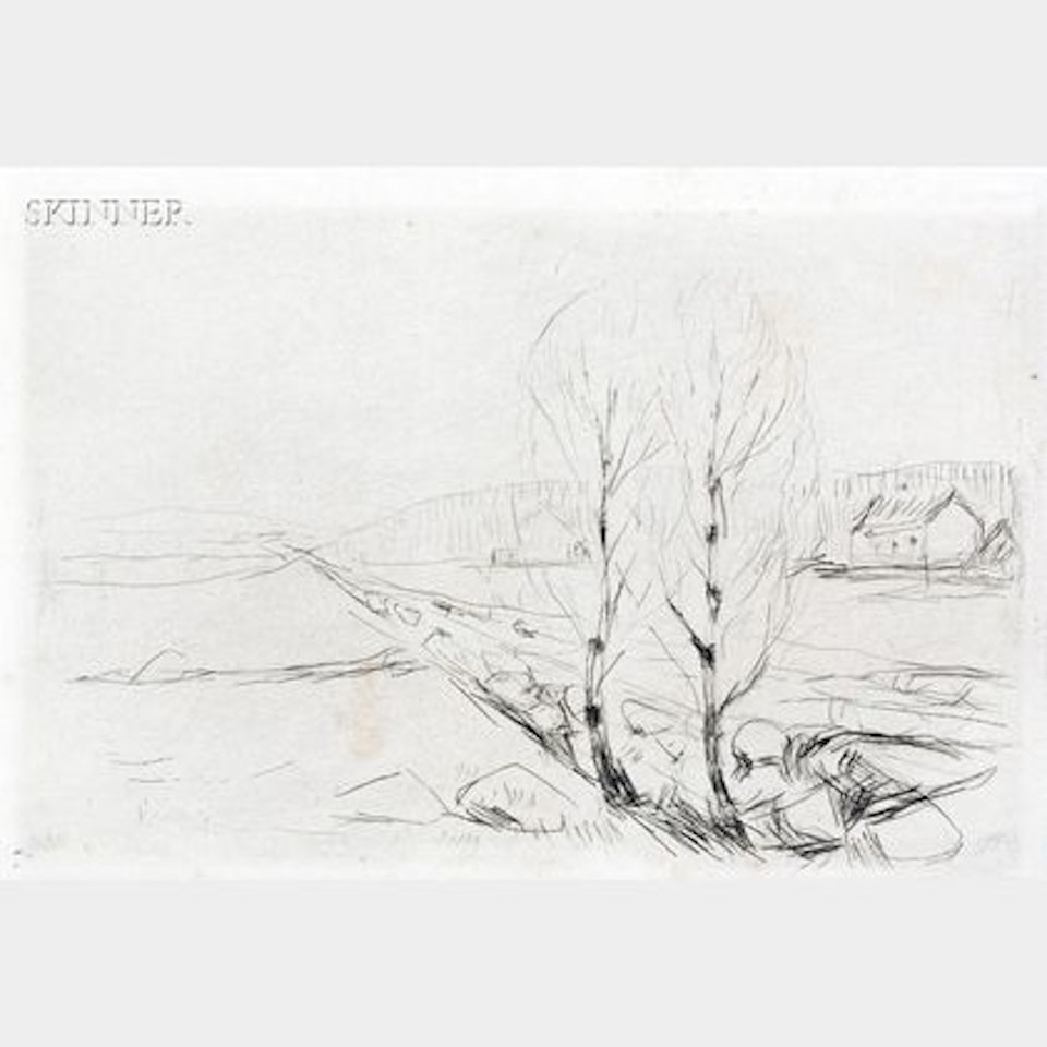 Norwegian Landscape by Edvard Munch