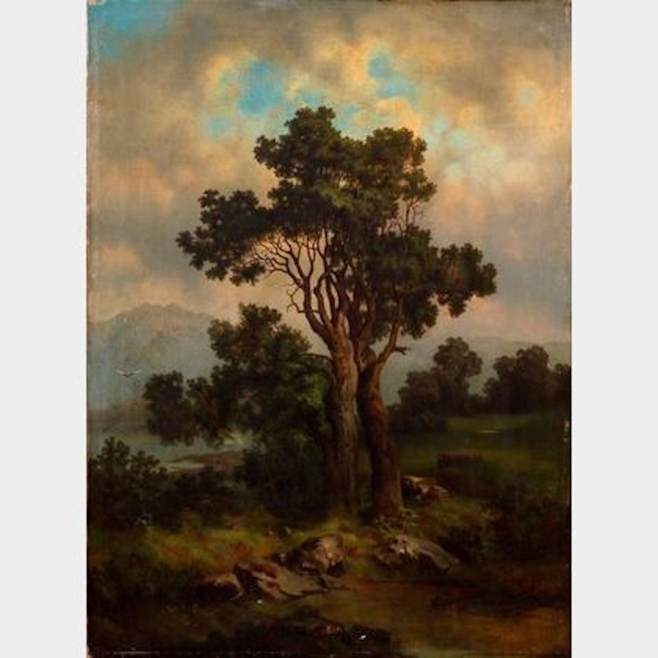 Barbizon-style Landscape by Continental School