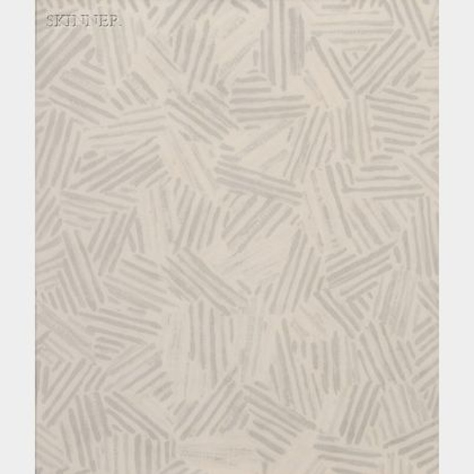 Silver Cicada by Jasper Johns