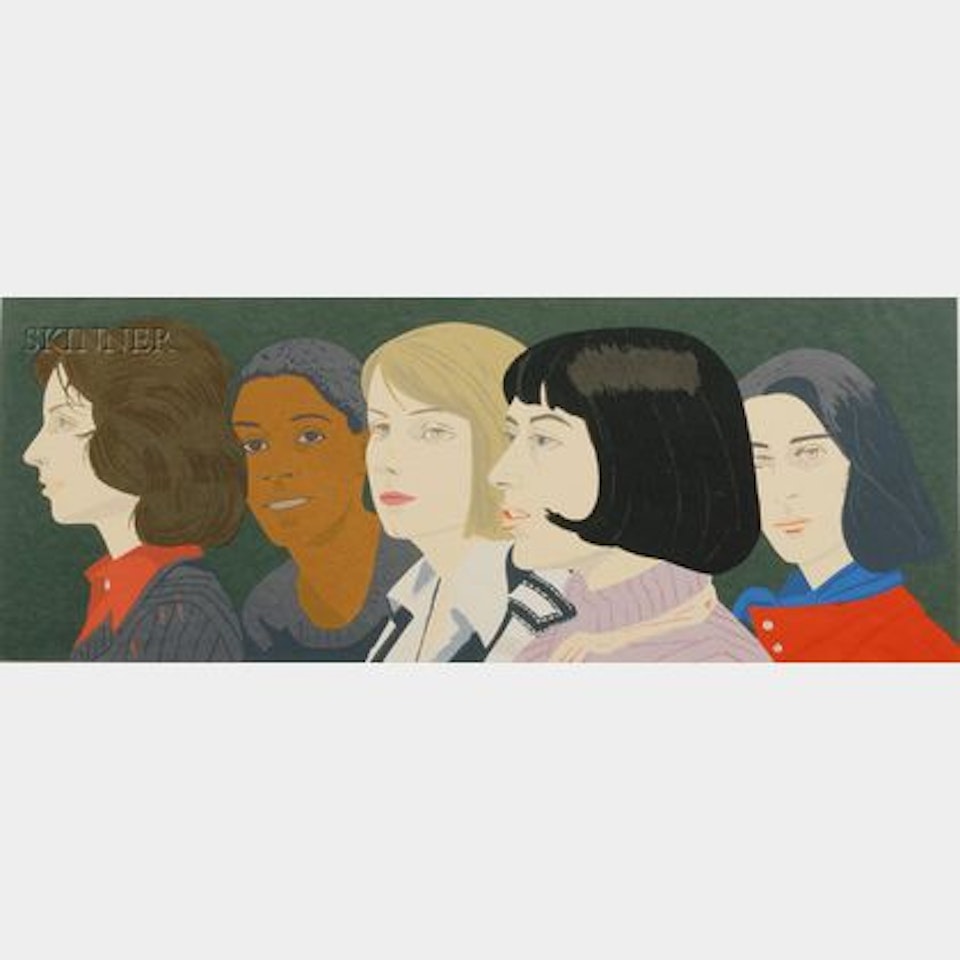 Five Women by Alex Katz