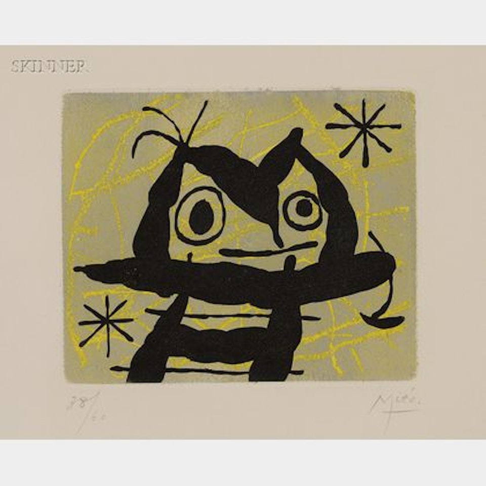 Untitled, from SUITE: LA BAGUE D"AURORE by Joan Miró