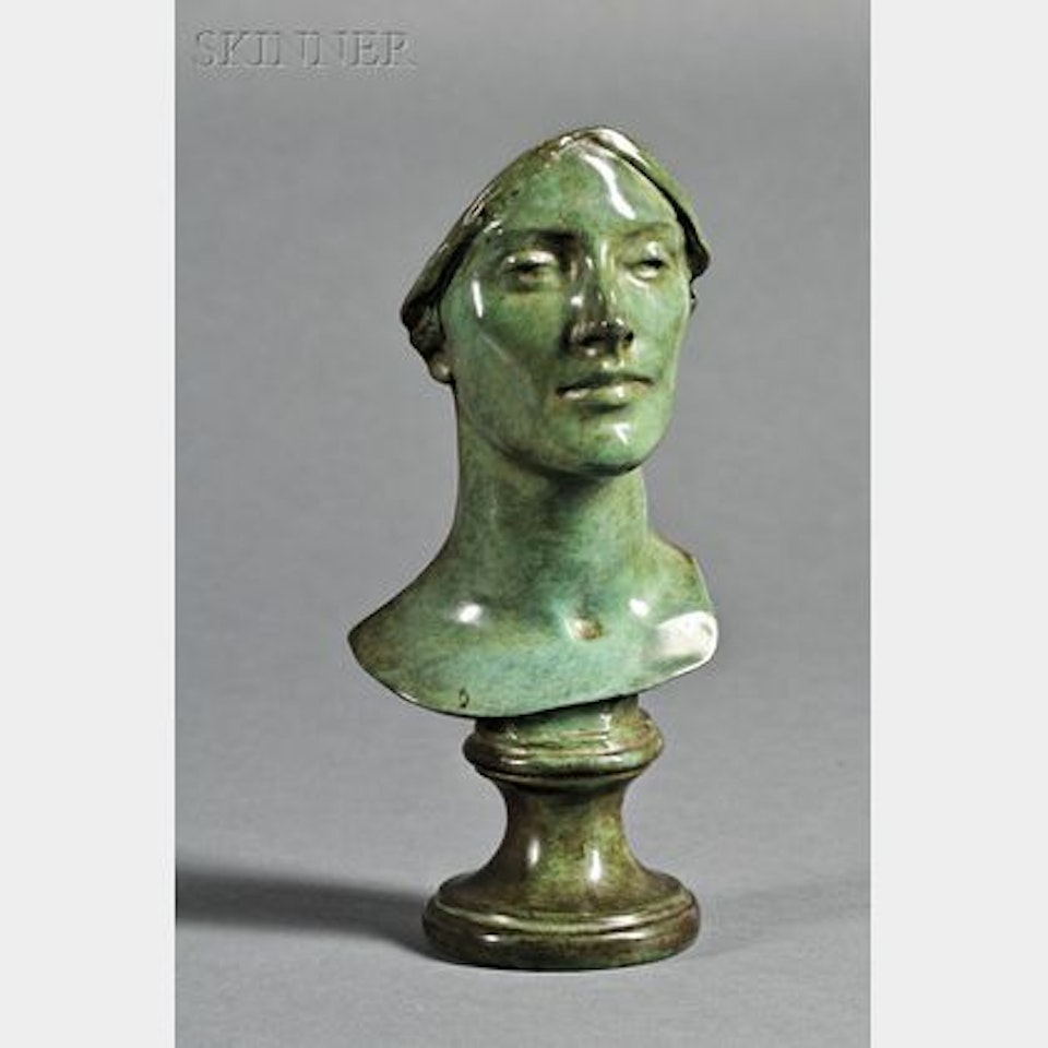Portrait Bust of a Woman by Daniel Chester French