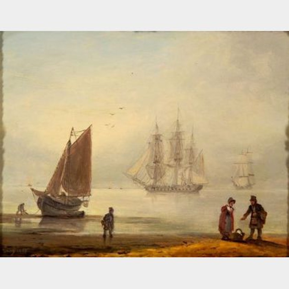 Teignmouth, Devon , alternatively titled A Fog by Thomas Luny