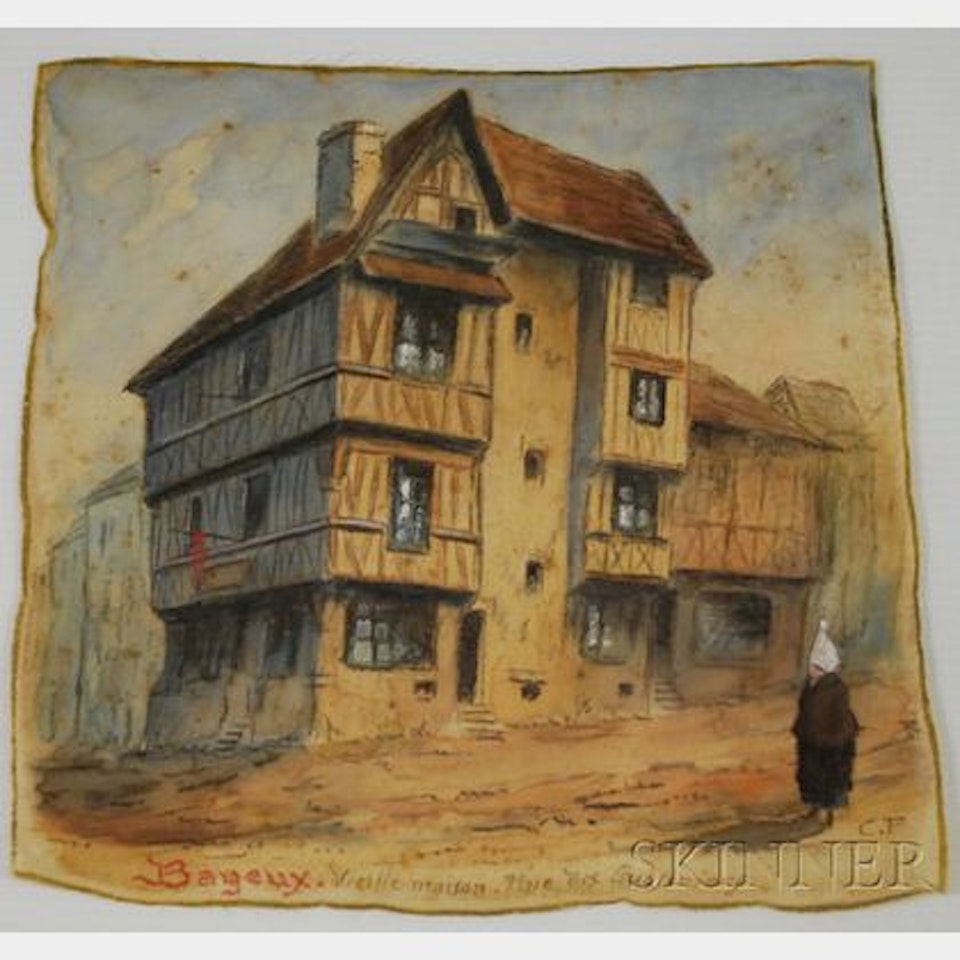 Bayeux. Vieille maison. Rue des Cuisiniers by Continental School