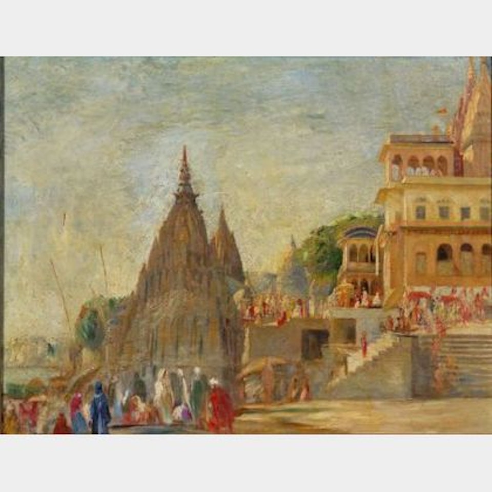 View of Benares by Continental School