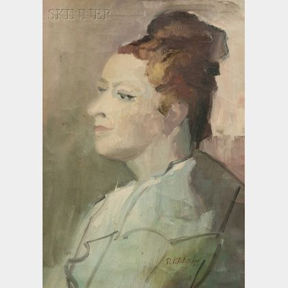 Portrait of a Seated Figure by Pavel Tchelitchew